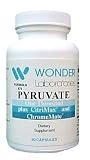 Pyruvate 1000, plus Citrimax and Chromate, Weigth Management - 90 Capsules, #6751