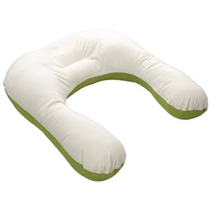 【クリックで詳細表示】眠り製作所 抱かれ枕 アーチピローファン スリム フレッシュグリーン AP-FUN62G