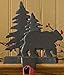 Yellow Tabby Cat Ruffles Christmas Pet Holiday Stocking Holder