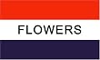 Flowers MESSAGE Flag - 3 foot by 5 foot Polyester (NEW)