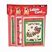 Crunchkins Edible Christmas Cards for Dogs 3 pack