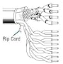 Ericsson 58429.0622 500 ft Reel IBM Type 2 PVC Cable