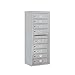 Salsbury Industries 3810S-08AFP Surface Mounted Horizontal 4C Mailbox, Aluminum