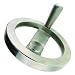 2 Spoked Stainless Steel 303 Dished Hand Wheel without Handle, 4" Diameter, 1-1/4" Hub Diameter (Pack of 1)