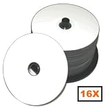Prodisc 16X DVD-R White Inkjet Hub Printable 100 Pack in Cakebox