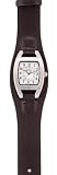 Nursing / EMT Unisex Brown Wide Band Watch with Military Time