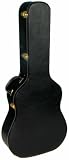 Deluxe Wood Hardshell Black Classical Guitar Case - B00150GYTK