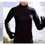 SAVE $10 - Shamp Ladies X-Static Mock Collar Running Winter Shirt Top: Free Shipping $16.99