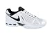 Nike Men's NIKE AIR MAX BREATHE CAGE II TENNIS SHOES 8.5 (WHITE/BLACK/METALLIC SILVER)