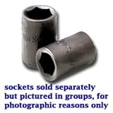 31C8pWvAYNL. SL160  3/8in. Drive Standard 6 Point Impact Socket 15mm