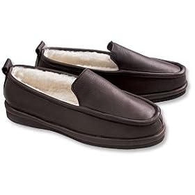 Traditional Deerskin Slippers by Orvis
