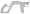 Pebble Entertainment Remote Gun Holder (Wii)