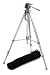 ALZO 66 Camera Tripod 3-way Pan Head - 66 high with 2 bubble levels - comprarable to Bogen Manfrotto 190XB
