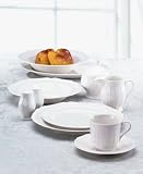Mikasa Antique White Salad Bowl