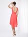 Ever Pretty Ruffles Padded Sexy V-neck High Low Bridesmaid Wedding Dress 03644