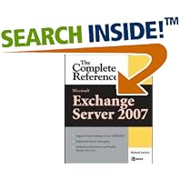 Click here to buy Microsoft Exchange Server 2007: The Complete Reference (Complete... by  Richard Luckett, William Lefkovics, and Bharat Suneja.