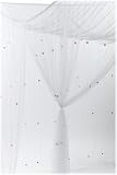 InStyle Home Collection Shimmer 4-Point Sequin Canopy