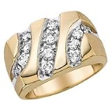 14kt. Gold, 1 & 1/2 ct.tw. Diamond Fashion Ring