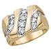 Jewelry : 14kt. Gold, 1 & 1/2 ct.tw. Diamond Fashion Ring