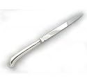 Sterling silver letter opener with Georgian pistol handle in presentation case