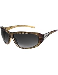 Angel Brown Stripe Sophia Sunglasses w Brown Gradient Lens by Angel Eyewear