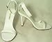 Colin Stuart High Heel Slide Sandals White 7