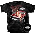 Chevy Camaro SS DANGEROUS CURVES Muscle Car Classic Tshirt