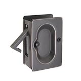 Emtek Passage Pocket Door Lock Brass French Antique 21017