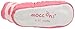 Mocc Ons Clever Little Moccasin Style Slipper Socks for Kids - Pink Spots, 12-18 Months
