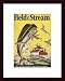 FIELD & STREAM: March 1954, Art Poster by Raphael Cavaliere / FIELD & STREAM Magazine, with Wood Frame, poster size: 11" x 17"
