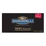 Ghirardelli Chocolate 100% Cacao Unsweetened Baking Bar, 4 oz.
