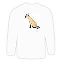 Long Sleeve T-shirt with cat, burmese, animal, feline