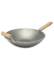 Joyce Chen 21-9978, Classic Series 14 Inch Carbon Steel Wok