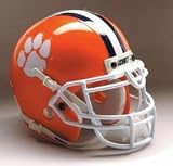Clemson Tigers NCAA Mini Authentic Football Helmet From Schutt