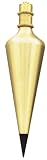 General Tools 800 24 24 Ounce Brass Plumb Bob