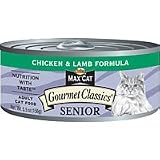 Nutro MAX CAT Gourmet Classics Canned Cat Food for Senior Cats- net wt. 5.5 oz., case of 24
