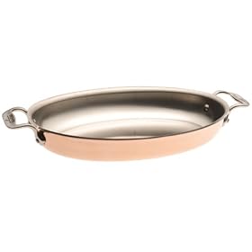 All-Clad Cop-R-Chef 12-Inch Oval Au Gratin Pan by All-Clad