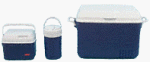Outdoor Living : Rubbermaid 1721-02-220  Blue Chest Combo: 48-Quart/6-Pack/Jug