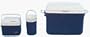 Rubbermaid 1721-02-220  Blue Chest Combo: 48-Quart/6-Pack/Jug