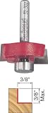 Freud 32-302 3/8-Inch Height Rabbeting Router Bit with Solid Pilot with 1/4-Inch Shank
