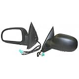 02-04 OLDSMOBILE BRAVADA MIRROR LH (DRIVER SIDE) SUV, Power, Foldable, Black (Flat... by Parts Train