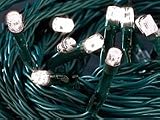 Lunartec Solar-LED-Lichterkette mit 50 wei�en LEDs