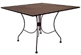 PLANTATION PATTERNS 7194400-0120000 44 SQ Espresso Table
