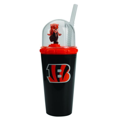 Pack of 6 NFL Cincinnati Bengals Children's Drinking Cups with Domes