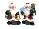 Santa Claus Christmas Candle Set