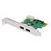 Transcend 2-Port USB 3.0 PCI-E Card, PCIe, 5000 Mbit/s, 69 mm, 80 mm, 47 g, CE, FCC, BSMI