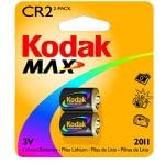 Kodak MAX KCR2-2 Lithium Photo Battery, 2 Pack