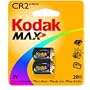 Kodak MAX KCR2-2 Lithium Photo Battery, 2 Pack