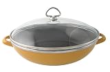 Chantal 3 1/4 Quart Party Pan, Glossy Curry Yellow