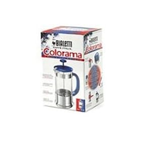 Bialetti Colorama 1ltr (8 cup) Coffee Plunger Blue